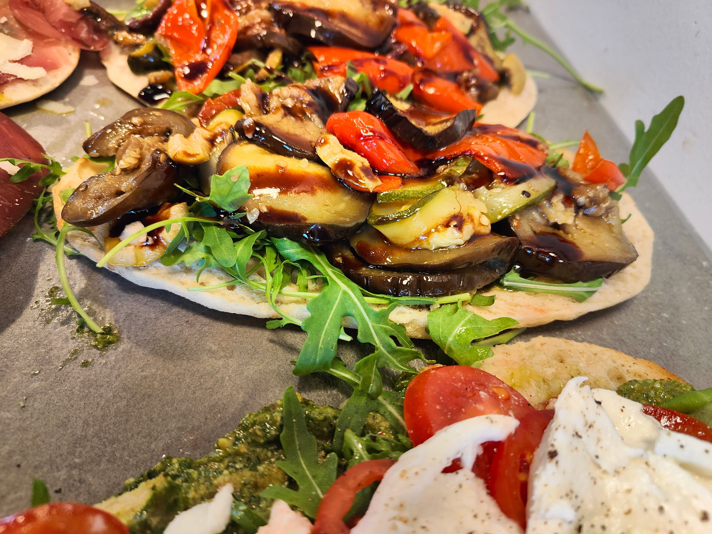 Saltimbocca Gegrilde groentes (Vega)